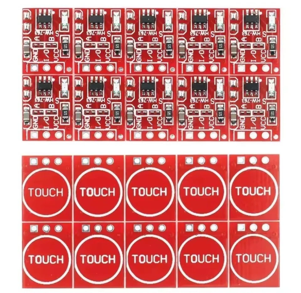 10x TTP223 Kapazitiv Sensor Modul Touch Raspberry Pi Capactive DE Arduino - Bild 1 von 2