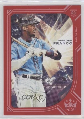 2022 Panini Diamond Kings Rookies I Red Frame Wander Franco #95 Rookie RC - Image 1 of 2