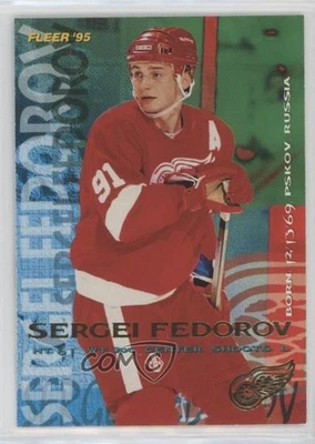 1994-95 Fleer Sergei Fedorov #59 HOF - Image 1 of 2