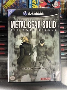 Metal Gear Solid: The Twin Snakes (Nintendo GameCube, 2004) Complete CIB Manual - Picture 1 of 7