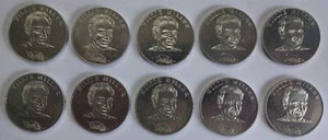 10 WILLIE MILLER SCOTLAND ABERDEEN ESSO ITALY 1990 ITALIA '90 WORLD CUP COINS - Picture 1 of 2