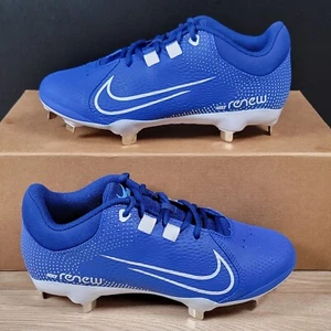 Nike Hyperdiamond 4 Elite Softball Cleats Size 6.5 Womens Metal Blue CZ5920-414 - Picture 1 of 6