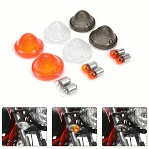 Turn Signal Indicator Lens w/Blubs for Triumph Bonneville T100 Scrambler 900 - Picture 1 of 12