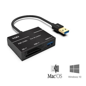 USB 3.0 Adapter USB XQD Card Reader For Sony G Series Lexar XQD - Photo 1/9