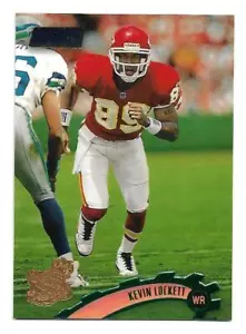 Estampilla de Kevin Lockett 1997 Stadium Club RARA Pro Bowl #310 Kansas City Chiefs - Imagen 1 de 2