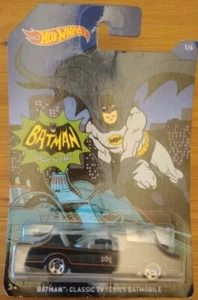 NEW HOT WHEELS - 2014 Batman Classic TV Series Batmobile 1/6 - Picture 1 of 9