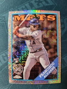 2023 Topps Chrome Update Silver Pack Francisco Alvarez RC #T88CU-60