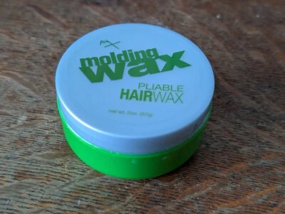 Green FX Molding Wax Pliable Hair wax NEW Discontinued and the last on Earth. - Image 1 of 4