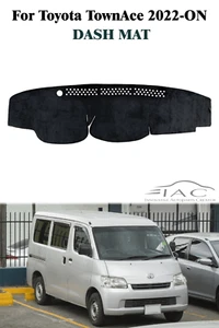 Dashboard Pad Dash Cover Mat Black For Toyota TownAce 22-ON for left hand drive - Picture 1 of 3