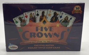 FIVE CROWNS Classic Rummy Style Card Game Kids 8+ & Adults New Sealed - Picture 1 of 3
