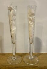 CHAMPAGNE FLUTES GLASSES ONE OUNCE SHOT FLUTED GLASSES 2 FLUTED GLASSES