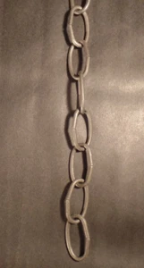 Nuevo accesorio de lámpara ovalada de candelabro de acero calibre 8 #FC992S - Imagen 1 de 4