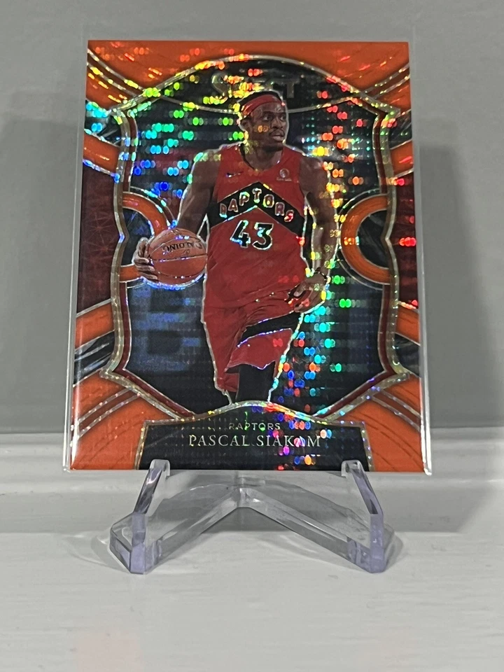 Pascal Siakam 2020-21 Select FOTL Orange /15 Prizm Pulsar SSP #46 Raptors - Image 1 of 3