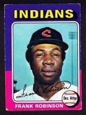 1975 O-PEE-CHEE #580 FRANK ROBINSON INDIANS
