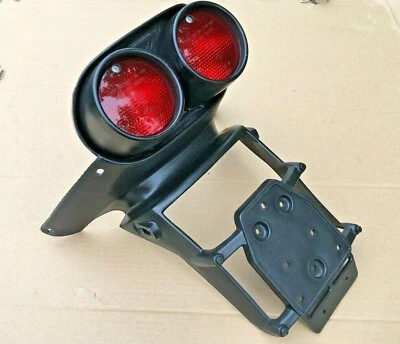 Aprilia SR50 SR 50 Rear Light number plate frame / tail panel with wiring - Image 1 of 4