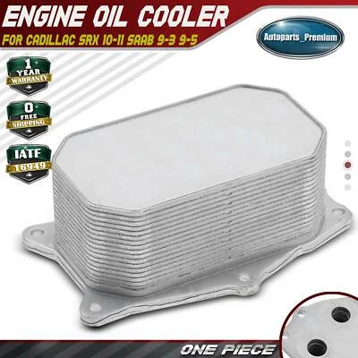 发动机机油冷却器适用于凯迪拉克 SRX 10-11 Saab 9-3 06-09 9-5 V6 2.8L 涡轮增压 — 第 1/4 张图片