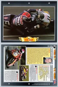 Steve Hislop - 1962- - Motorbike Sports - Atlas Motorbike Fact File Card - Picture 1 of 1