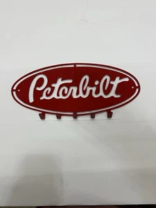 Peterbilt Key Rack Metal Art Garage Man Cave Decor Plasma Cut - Picture 1 of 1
