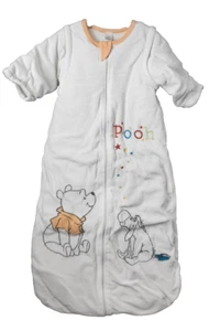 C&A Disney Schlafsack weiß gefüttert Winnie Pooh abnehmbare Ärmel Gr. 90 cm - Bild 1 von 7