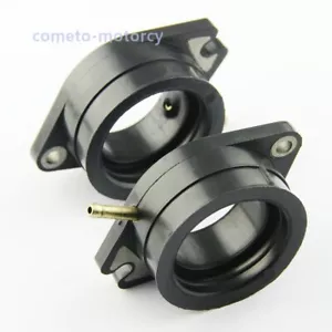 For Yamaha Carburettor Adapter Carb Intake Manifold XV750 Virago 750 1988-1998 - Picture 1 of 5