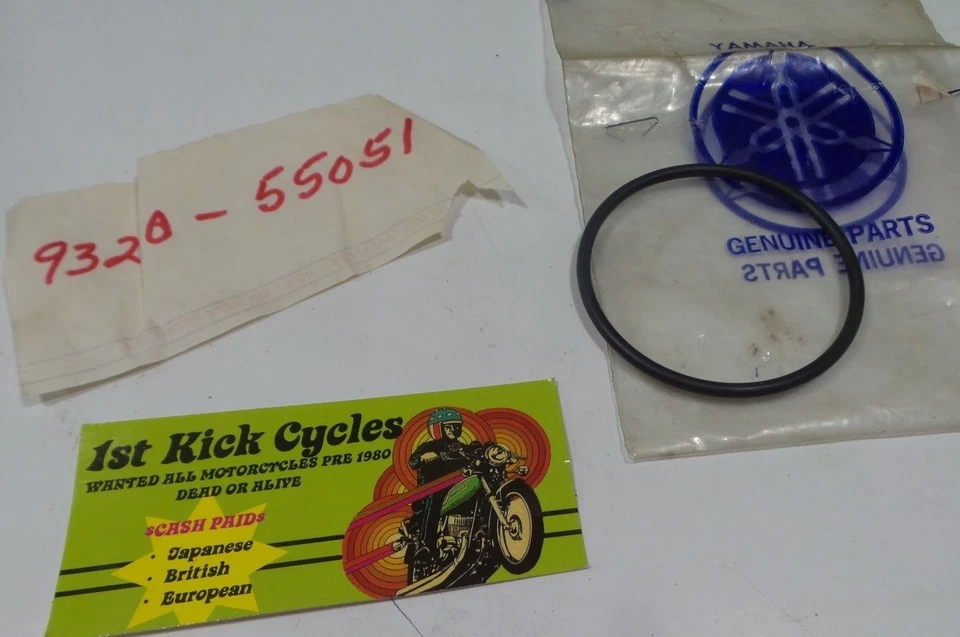 Junta tórica rueda trasera NOS YAMAHA R5 RD350 DS6 DS7 YR1 YR2 RD60 93210-55051 OEM Foto 1 de 1