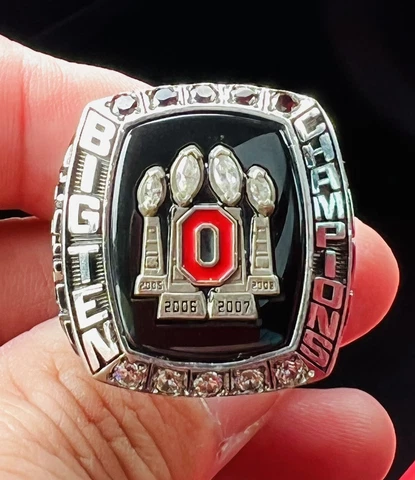 2008 OHIO STATE BUCKEYES BIG TEN CHAMPIONSHIP RING PLAYER BALFOUR Cover