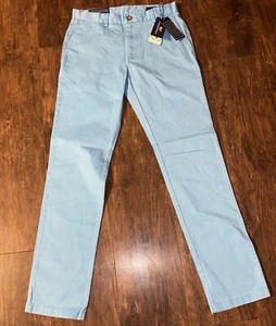 Vineyard Vines Breaker Hose Herren 30x32 * (30x31 1/2) Bora blau neu mit Etikett - Bild 1 von 8
