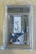 2013-14 In the Game Heroes & Prospects Mathew Barzal Auto Rookie BGS GEM 9.5