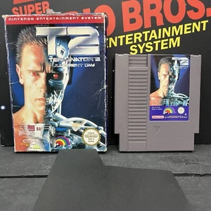 Terminator 2 Judgment Day Boxed Nintendo Nes PAL TESTED FREE TRACKED POSTAGE - Picture 1 of 17