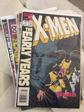 X-men Lot: Early Years 1 2 4 5 6 7 8 9 10; Classic 86 88 90 Rogue Wolverine!