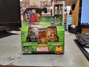 MiniMates Marvel Transforming Grey Hulk MK 29 Armor Iron Man Free Shipping - Picture 1 of 6