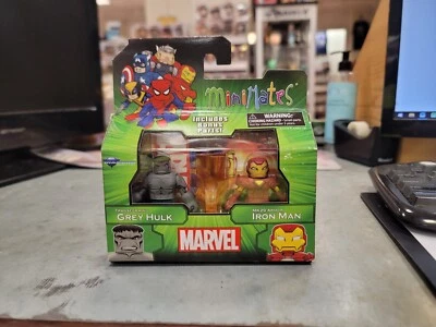 MiniMates Marvel Transforming Grey Hulk MK 29 Armadura Iron Man Envío Gratis Foto 1 de 4