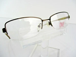 Diane Von Furstenberg DVF 8020 (272) Taupe 51 X 17 135 mm Eyeglass Frames - Picture 1 of 5