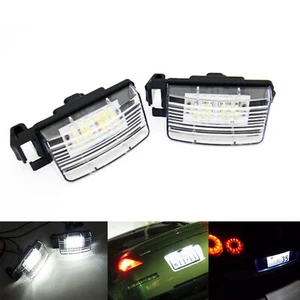 2x LED License Plate Lights For Nissan 370Z GTR Cube Sentra Versa Infiniti G37 - Picture 1 of 12