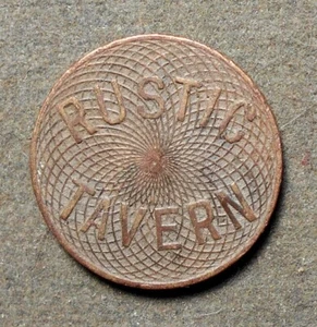 Amusement: Rustic Tavern Bob Melin. Brass, 20mm, Alpert & Smith 540RUV - Picture 1 of 2