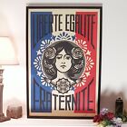 Shepard Fairey (Obey) - Liberté Egalité Fraternité - Signed Open Edition - 2024