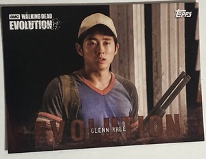 Walking Dead Trading Card #29 Steven Yeun Glenn