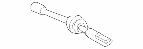 OEM NUEVO 03-11 Ford Crown Victoria Izquierdo Trasero Estacionamiento Zapatas Cable 9W1Z-2A815-A Foto 1 de 2