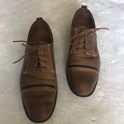 Ferro Aldo Men’s Oxfords Leather Shoes Size 11 - Image 1 of 4