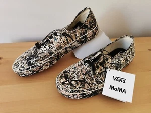 Vans X MoMA Jackson Pollock Camo Trainers/shoes Size UK 6 - Brand new - Picture 1 of 11