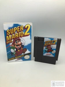 Super Marios Bros. 2 • Nintendo NES • Estado muy bueno • Probado • Usado - Imagen 1 de 3