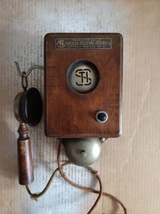 1925 ANSALDO TELEFONO INTERNI Antiquariato Vintage - PEZZO UNICO - Foto 1 di 17