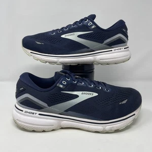 Brooks Ghost 15 Women's Size 10.5 2E Running Shoes Navy Blue Athletic Sneakers - Picture 1 of 8