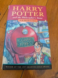 Harry Potter The Philosopher's Stone 1st First Edition 6th Print Ted Smart Uk - Picture 1 of 13