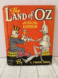 Land of Oz Junior Ed No 299, Rand Mcnally 1939 HC Color Plates Neill Baum VNT - Picture 1 of 1