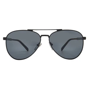 Gafas de sol Prada polarizadas gris oscuro piloto para hombre PR A58S 1AB5Z1 61 - Imagen 1 de 5