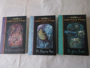 Lemony Snicket Series of Unfortunate Events 9 10 11 PBs NEW - Picture 1 of 3