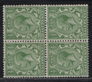 WC1_34387_BIS GROSSBRITANNIEN. Block 1/2p grün Sc.159. MLH & MNH - Bild 1 von 1