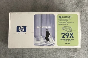 HP 29X C4129X Genuine Black Toner Cartridge LaserJet 5000 Cartridge Sealed Plast - Picture 1 of 5