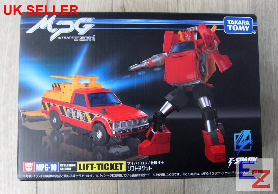 Takara Transformers Masterpiece G Series Lift Ticket MPG-10 Action Figure - Image 1 of 4